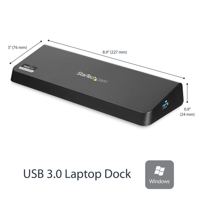 EAN 0065030859233 - StarTech.com USB3DOCKHDPC base para portátil y replicador de puertos Alámbrico USB 3.2 Gen 1 (3.1 Gen 1)  imagen 3