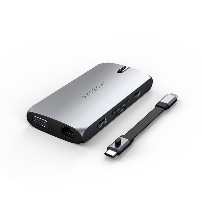 EAN 879961009410 - Satechi ST-UCMBAM base para portátil y replicador de puertos USB 2.0 Type-C Negro, Plata imagen 2