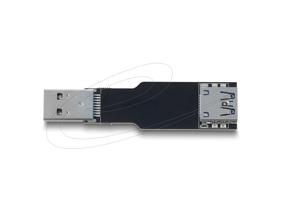 EAN 4043619674190 - DeLOCK 67419 cambiador de género para cable Type-A Negro imagen 1
