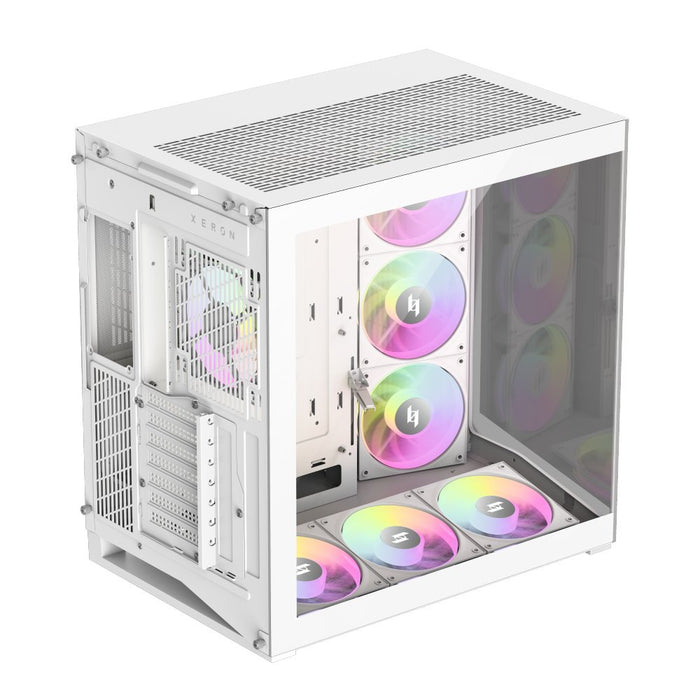 EAN 6931858712200 - GameMax NEX C56 WH carcasa de ordenador Midi Tower Blanco imagen 9