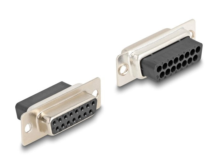 EAN 4043619670895 - DeLOCK 67089 cambiador de género para cable D-Sub 15 RJ12 Rojo imagen 2