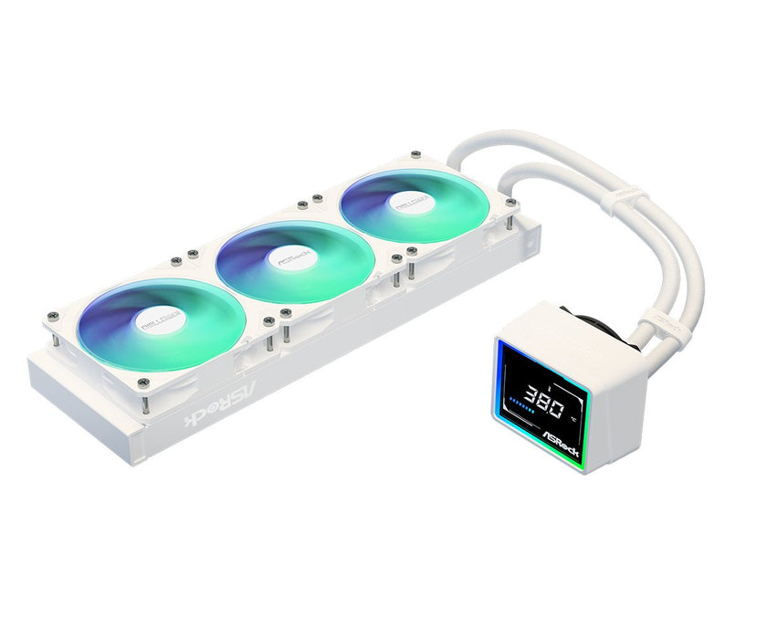 EAN 4711581493506 - Asrock Challenger White 360 Digital Procesador Kit de refrigeración líquida 12 cm Blanco imagen 5