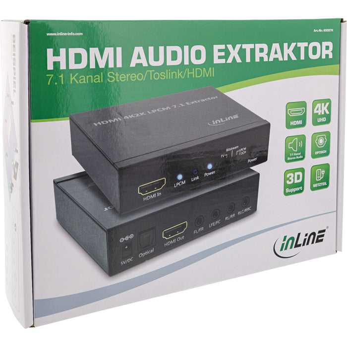 EAN 4043718231171 - InLine 65007K adaptador de cable de vídeo Negro imagen 3