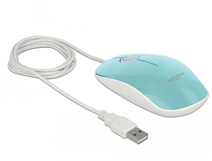EAN 4043619125388 - DeLOCK 12538 ratón Oficina Ambidextro USB tipo A Óptico 1200 DPI imagen 3