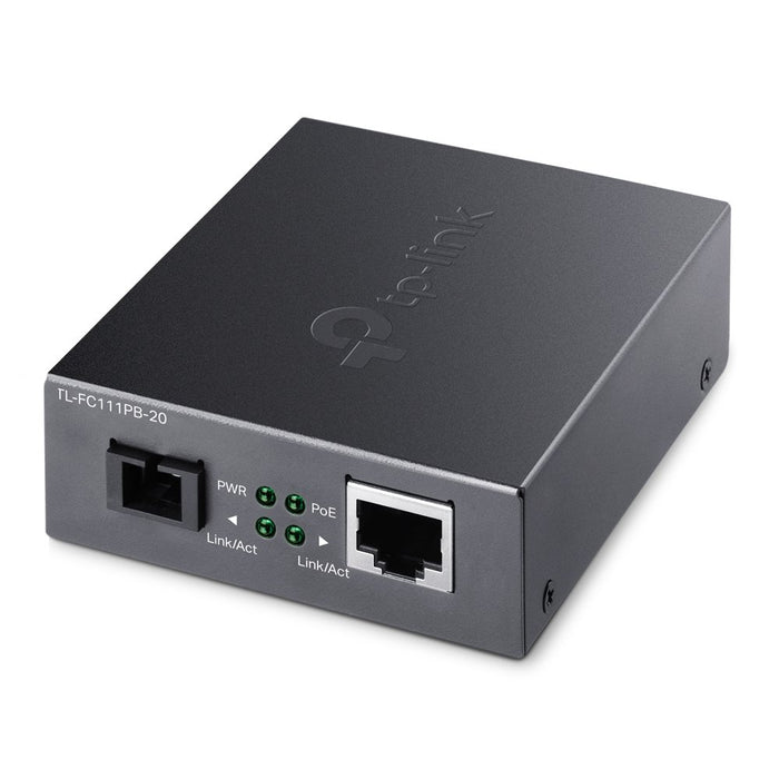 EAN 4897098683057 - TP-Link TL-FC111PB-20 convertidor de medio 100 Mbit/s Negro imagen 1