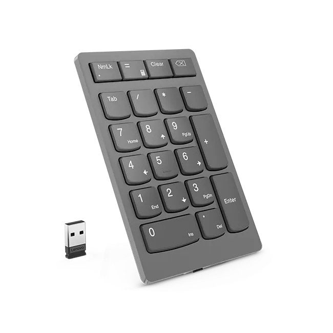 EAN 195477828483 - Lenovo Go Wireless teclado numérico Universal Bluetooth/USB/RF Wireless Gris imagen 2
