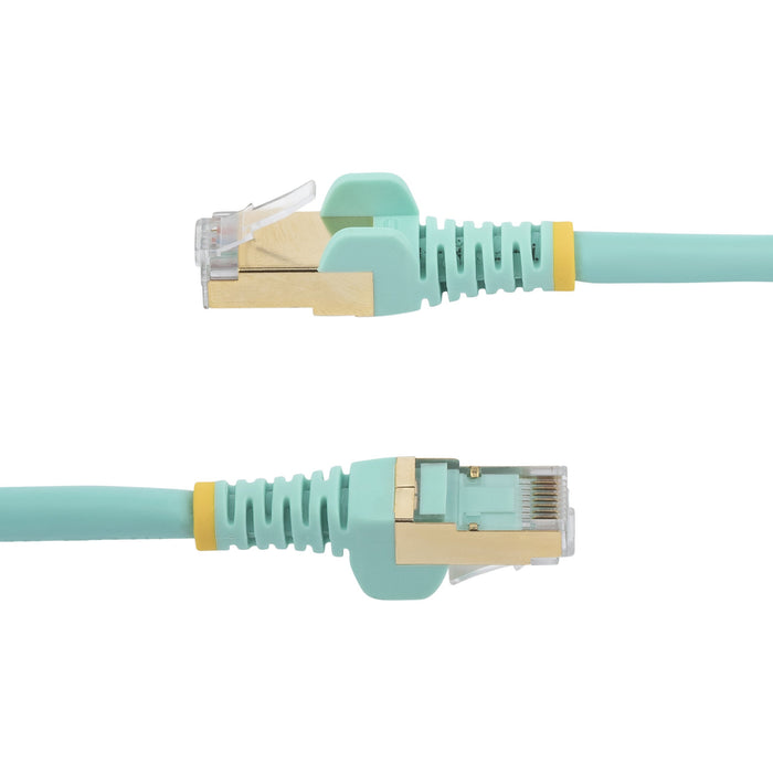 EAN 0065030881654 - StarTech.com 6ASPAT10MAQ cable de red Color aguamarina S/UTP (STP) imagen 3
