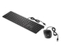 EAN 0192545457941 - HP Pavilion Wired Combo Keyboard 400 teclado Ratón incluido Oficina USB Negro imagen 3