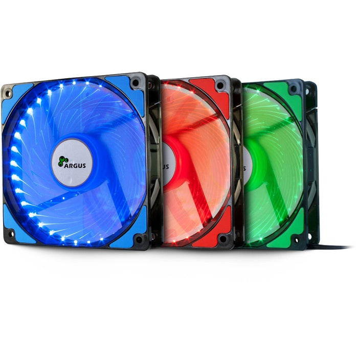 EAN 4260455642064 - Inter-Tech L-12025 Carcasa del ordenador Ventilador 12 cm Negro, Verde imagen 2