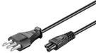 EAN 5705965856413 - Microconnect PE100818 cable de transmisión Negro 1,8 m C5 acoplador imagen 1