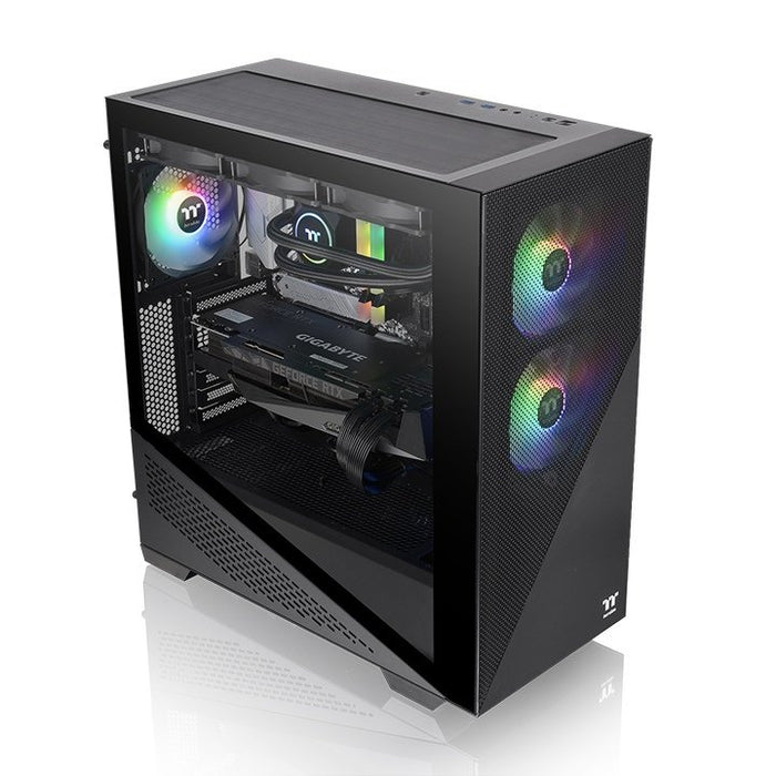 EAN 4713227525718 - Thermaltake Divider 370 TG Midi Tower Negro imagen 2