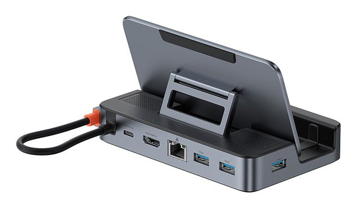 EAN 6932172632212 - Baseus GamerX estación dock para móvil Consola de videojuegos portátil Gris imagen 1