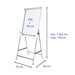 EAN 4002390024327 - MAUL Flipchart Functional tablero o accesorio magnético Acero 700 x 1000 mm Plata imagen 21