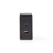 EAN 5412810293261 - Nedis WCPD45W100BK cargador de dispositivo móvil Universal Negro USB Interior imagen 1
