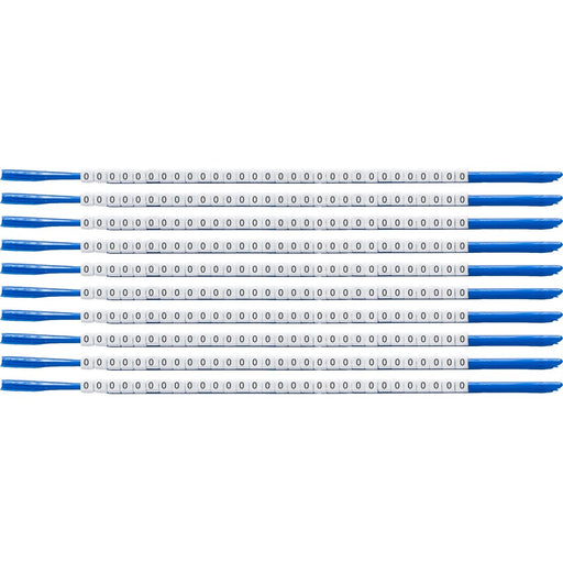 EAN 888434900741 - Brady SCN-07-0 soporte para manguito de identificación de conductor Negro, Blanco Nylon 300 pieza(s) imagen 1