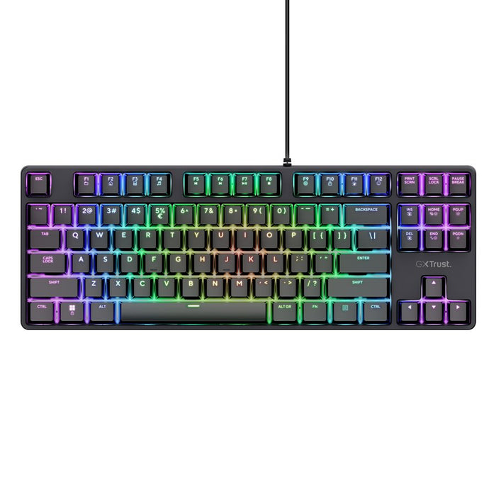 EAN 8713439257243 - Trust GXT 864 Cada teclado Juego USB QWERTY Inglés Negro imagen 4