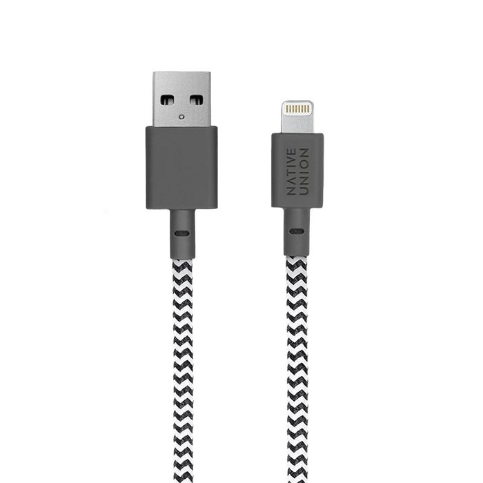 EAN 4895200436348 - Native Union Belt Cable 1,2 m Negro, Blanco imagen 3