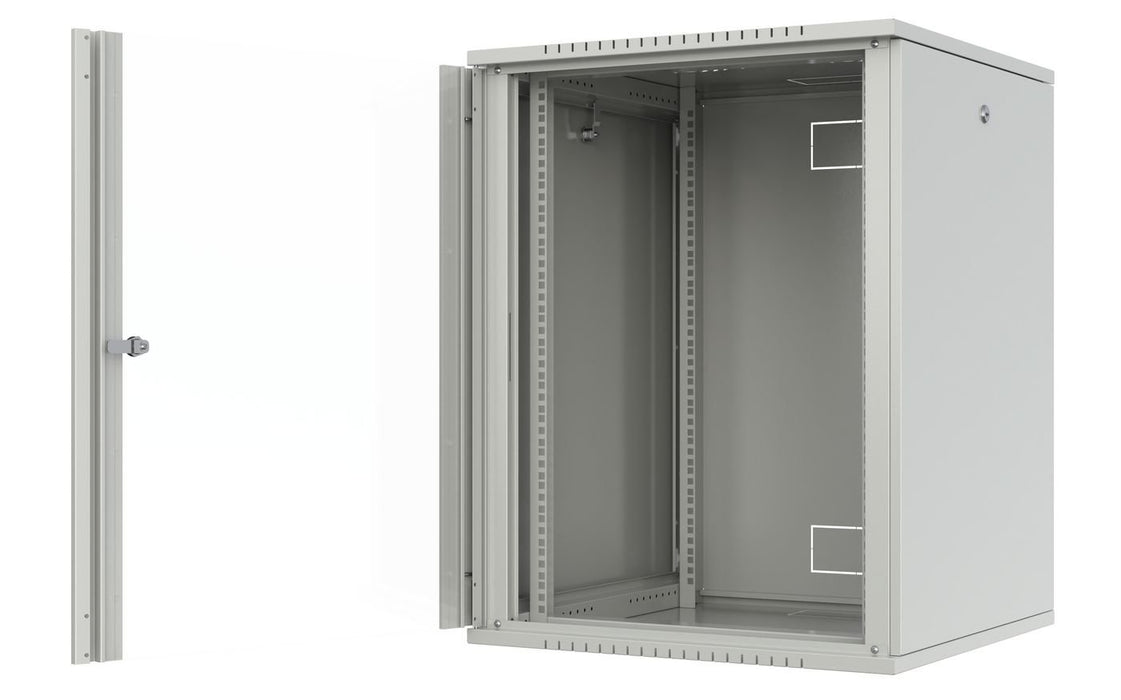 EAN 5715328161603 - Lanview RWF16U66WH armario rack 16U Bastidor de pared Blanco imagen 2