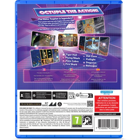 EAN 7350002938829 - Clear River Games TOAPLAN Arcade Collection Vol. 1 Estándar PlayStation 5 imagen 2