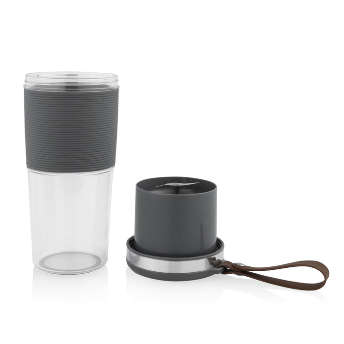 EAN 8713016100283 - Tristar BL-4475 licuadora 0,4 L Licuadora de vaso 50 W Gris, Acero inoxidable, Transparente imagen 4