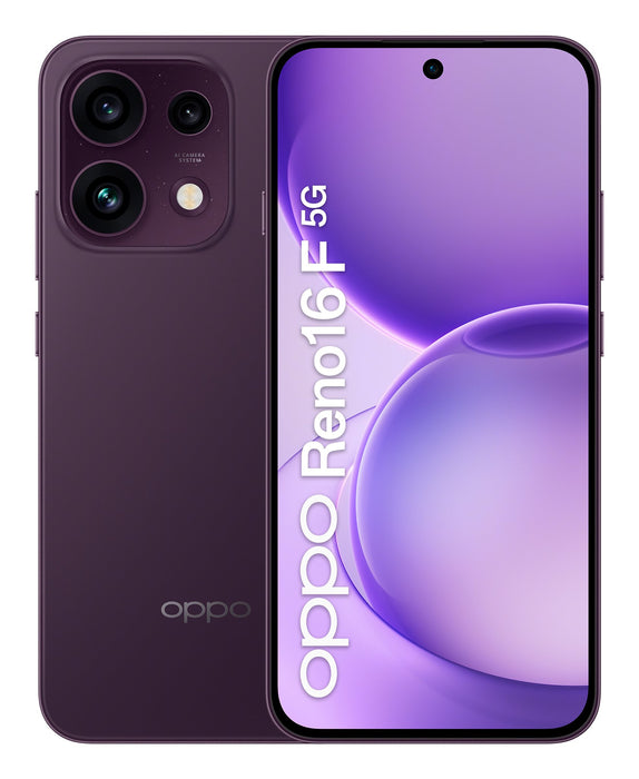 EAN 6942675401215 - OPPO Reno16 F 5G 16,7 cm (6.57") SIM doble Android 16.0 USB Tipo C 8 GB 256 GB 6500 mAh Negro imagen 1