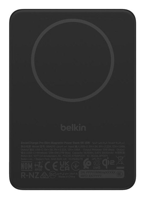 EAN 0745883953363 - Belkin BPD020HQBK 5000 mAh Cargador inalámbrico Negro imagen 2