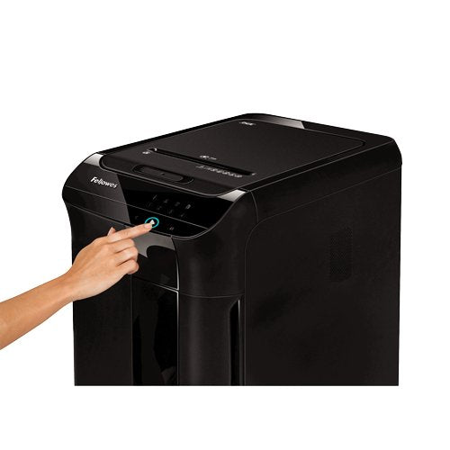 EAN 0043859804986 - Fellowes 100135793 triturador de papel Corte en confeti Negro imagen 3