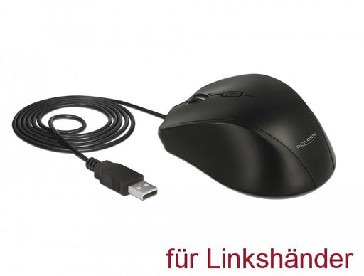 EAN 4043619125487 - DeLOCK 12548 ratón Oficina Izquierda USB tipo A Óptico 2400 DPI imagen 2