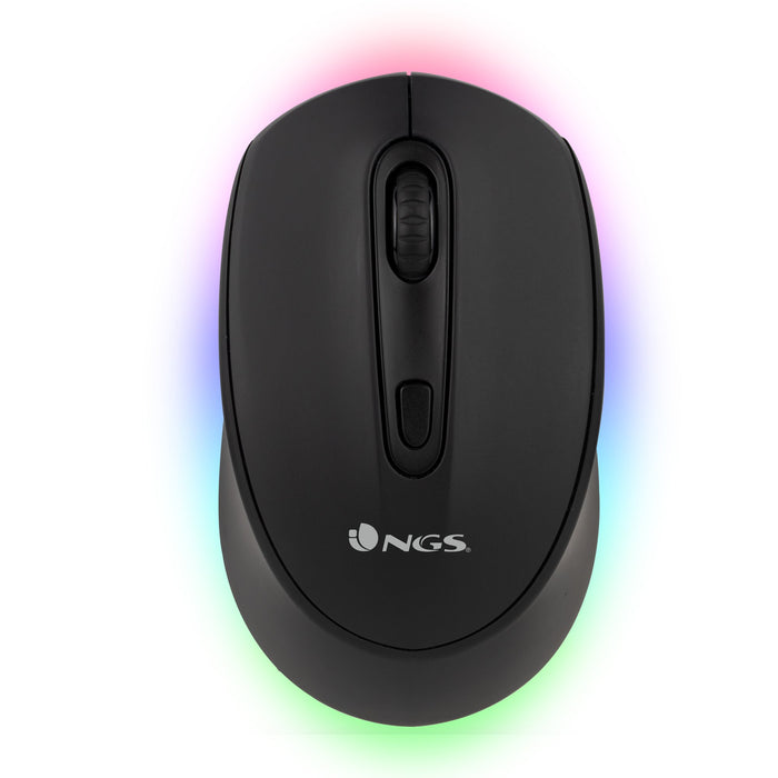 EAN 8435430619096 - NGS SMOG-RB ratón Juego Ambidextro RF Wireless + Bluetooth Óptico 2400 DPI imagen 2