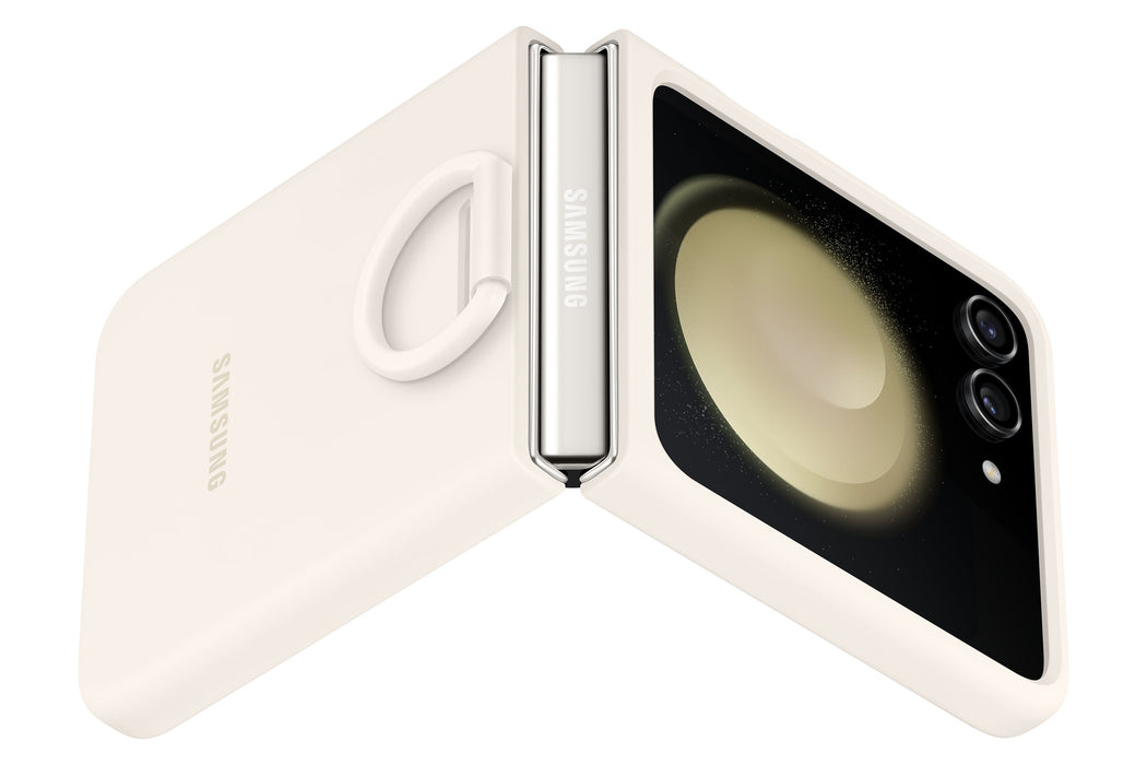EAN 8806095064895 - Samsung EF-PF731TUEGWW funda para teléfono móvil 17 cm (6.7") Crema de color imagen 3