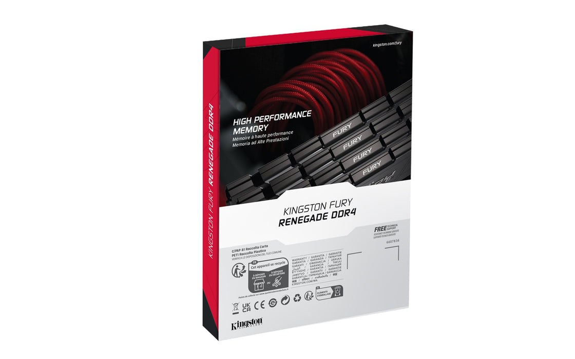 EAN 0740617337853 - Kingston Technology FURY Renegade módulo de memoria 1 x 8 GB 3600 MT/s 288-pin DIMM imagen 5