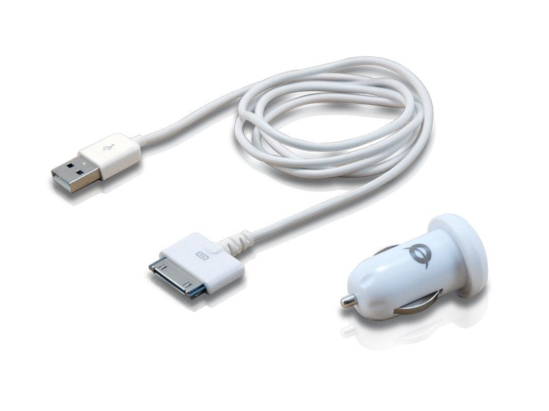 EAN 8714909026048 - Conceptronic CUSBCAR2ASET cargador de dispositivo móvil MP3, MP4, Smartphone, Tableta Blanco Encendedor dimagen 1)