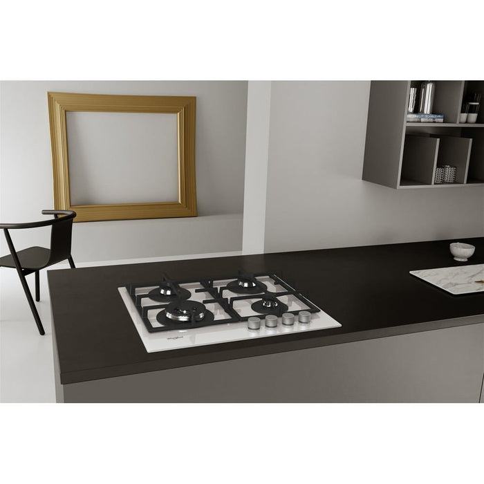 EAN 8003437605222 - Whirlpool AKTL629/WH Blanco Integrado 59 cm Encimera de gas 4 zona(s) imagen 9