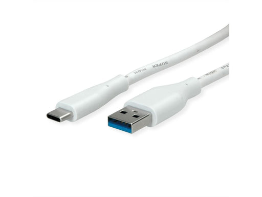 EAN 7630049621237 - VALUE 11.99.9036 cable USB USB 3.2 Gen 1 (3.1 Gen 1) 3 m USB A USB C Blanco imagen 1