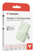 EAN 0002342322598 - Verbatim Charge 'n' Go Magnetic Wireless Polímero de litio 10000 mAh Cargador inalámbrico Verde imagen 3