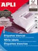 EAN 8410782105633 - APLI 10563 etiqueta de impresora Blanco imagen 1