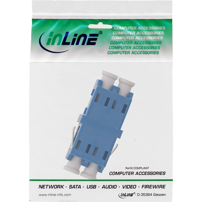 EAN 4043718194667 - InLine 4043718194667 adaptador de fibra óptica LC Azul imagen 3