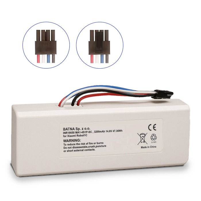 EAN 5906168635182 - Extralink Xiaomi Robot 1C P1904-4S1P-MM, 3200mAh, 47,36Wh | Baterij akumuliatorius | STYTJ01ZHM Mijia 1C  imagen 17