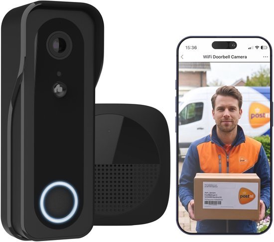 EAN 8713439713879 - Trust DOORCAM-3000 Negro imagen 1
