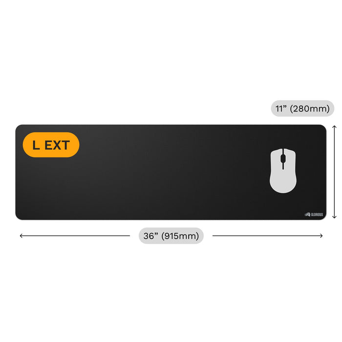 EAN 810069977263 - Glorious Gaming GLO-MP2-CLTH-EGL-LE-BLK alfombrilla para ratón Alfombrilla de ratón para juegos Negro imagen 7