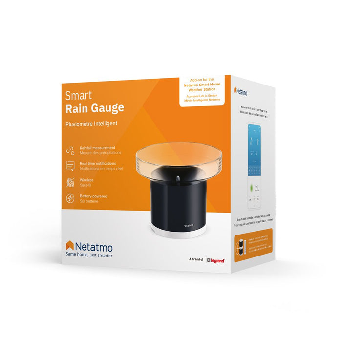 EAN 3700730500210 - Netatmo NRG01-WW pluviómetro 10 cm Inalámbrico Negro imagen 7