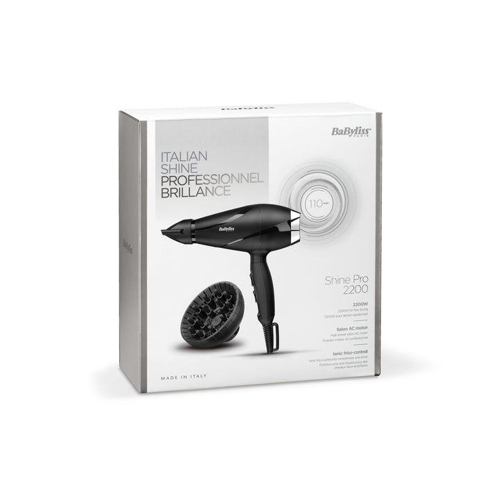 EAN 3030050158076 - BaByliss Shine Pro 2100 secador 2200 W Negro imagen 8