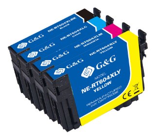 EAN 6937173485195 - G&G NP-R2-0604XLBKCMY-R cartucho de tinta 1 pieza(s) Compatible Negro, Cian, Magenta, Amarillo imagen 1