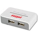 EAN 7611990198788 - ROLINE USB 2.0 Hub Gris, Blanco imagen 1