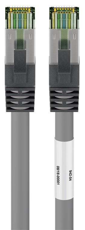 EAN 4040849551345 - Goobay 55134 cable de red Gris 0,25 m Cat8.1 S/FTP (S-STP) imagen 1