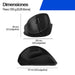 EAN 199251099182 - HP Tilt Ergonomic Mouse 725M ratón Oficina mano derecha RF Wireless + Bluetooth 6000 DPI imagen 2