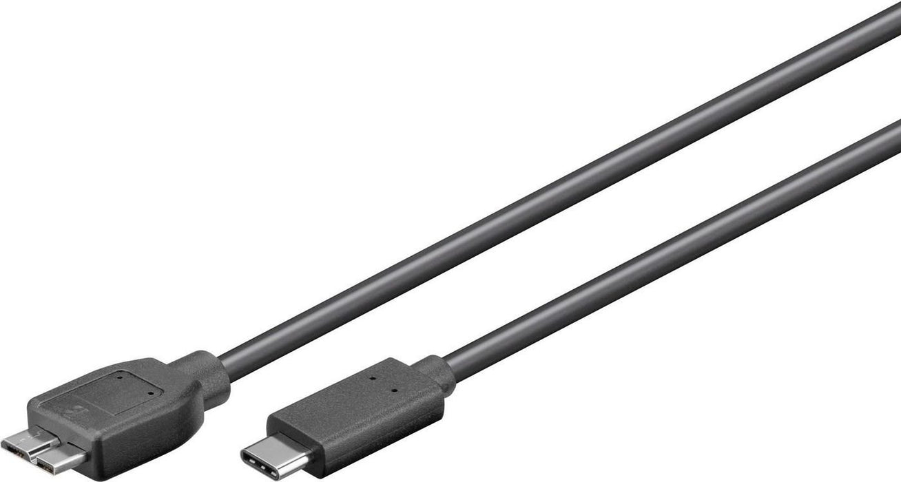 EAN 5706998094674 - Microconnect USB3.1CAMIB3.06 cable USB USB 3.2 Gen 2 (3.1 Gen 2) 0,6 m USB C Micro-USB B Negro imagen 1
