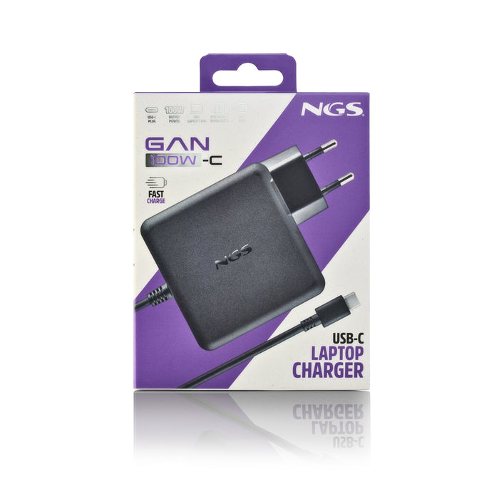 EAN 8435430627664 - NGS GAN 100W-C Universal Negro Corriente alterna Interior imagen 8