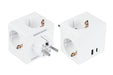 EAN 4066857001993 - Alcasa SW01-W base múltiple 3 salidas AC Interior Blanco imagen 3