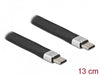 EAN 4043619869404 - DeLOCK 86940 cable USB 0,13 m USB C Negro imagen 2
